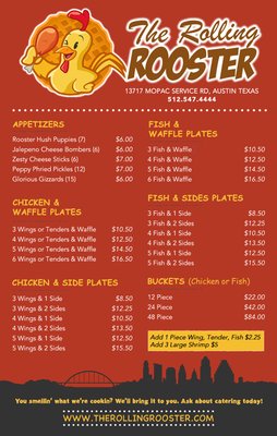 Menu photo 5 The Rolling Rooster Austin, TX