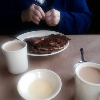 Campfire Grill - Cinnamon bun pancakes w/walnuts, so good. - American Near Me - Depew, New York