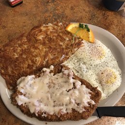 Chicken Fried Steak & Eggs