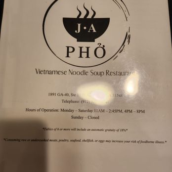 Boba Tea & Pho - Vietnamese Near Me - Kingsland, Georgia