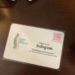 Healing Family Chiropractic - Healing Family Chiropractic Instagram details