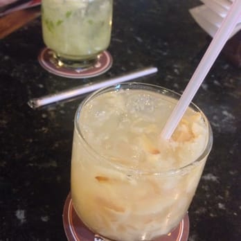Manoel & Juaquim - Caipirinha with lychees (in front) and caipirinha with pineapple and mint (in back) - Brazilian Near Me - Rio de Janeiro, RJ Manoel & Juaquim - Caipirinha with lychees (in front) and caipirinha with pineapple and mint (in back) - Brazilian Near Me - Rio de Janeiro, RJ