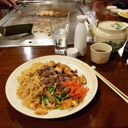 Mikado Japanese Steak & Seafood House - Filet mignon & lobster.... yummmm!
