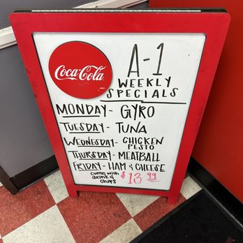 A1 Deli & Catering - Weekly specials changes every few weeks according to manager - Delis Near Me - Orange, California A1 Deli & Catering - Weekly specials changes every few weeks according to manager - Delis Near Me - Orange, California