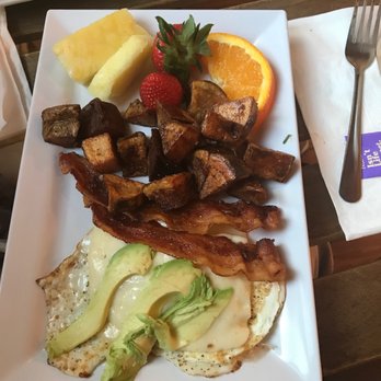 Scratch Kitchen - Bacon, Egg and Avocado Sandwich Brunch - With no bread, for GF - Bakeries Near Me - San Antonio, Texas