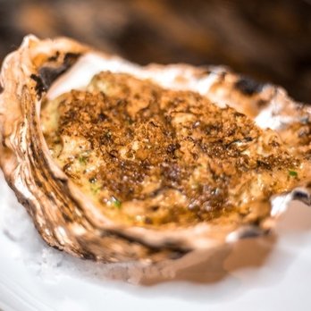 XO Restaurant - Broiled Oyster, Emulsion of Ginger Scallion, Garlic Crumbs - Asian Fusion Near Me - Honolulu, Hawaii XO Restaurant - Broiled Oyster, Emulsion of Ginger Scallion, Garlic Crumbs - Asian Fusion Near Me - Honolulu, Hawaii