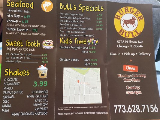 Menu photo 4 Burger Bull Restaurant Chicago, IL Menu photo 4 Burger Bull Restaurant Chicago, IL