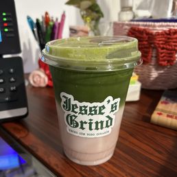 Strawberry Matcha Tea Latte