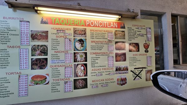 Menu photo 2 Taqueria Poncitlan Covina, CA Menu photo 2 Taqueria Poncitlan Covina, CA