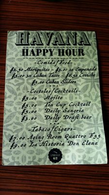 Menu photo 8 Embargo '62 Chattanooga, TN