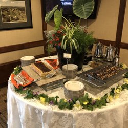 Country Club of York - Dessert Table: Tiramisu, Canoli, and Coffee