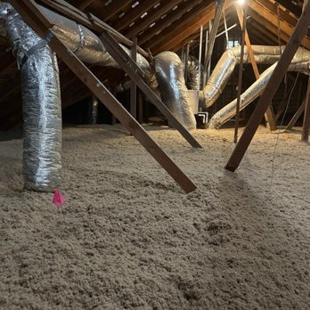 Everguard Home Insulation - R-38 Cellulose Install from the crew - Insulation Installation Near Me - Orange, California Everguard Home Insulation - R-38 Cellulose Install from the crew - Insulation Installation Near Me - Orange, California