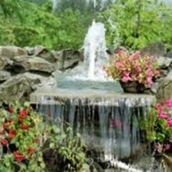 Rockscape Products - a fountain surrounded by flowers - Landscaping Near Me - East Wenatchee, Washington Rockscape Products - a fountain surrounded by flowers - Landscaping Near Me - East Wenatchee, Washington