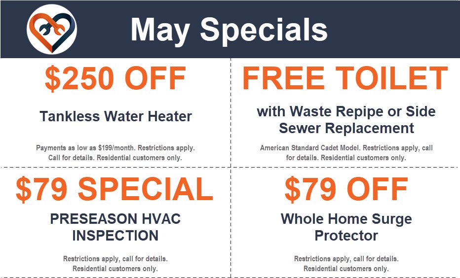 Slide of Harts Plumbers, Electricians, & HVAC Technicians