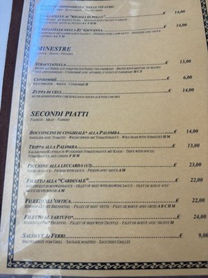 Menu photo 2 Trattoria La Palomba Orvieto, TR