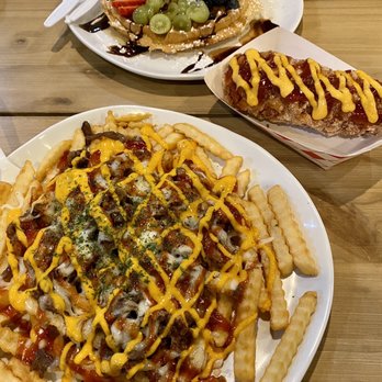T-Town Cafe - Bolgogi fries, and Belgian waffles. - Desserts Near Me - Tacoma, Washington T-Town Cafe - Bolgogi fries, and Belgian waffles. - Desserts Near Me - Tacoma, Washington