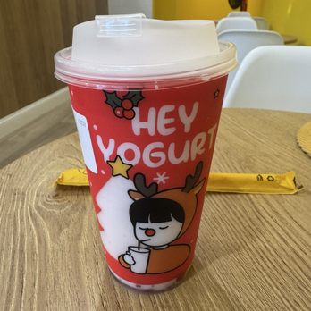 Hey Yogurt - Strawberry yogurt - Juice Bars & Smoothies Near Me - Duluth, Georgia