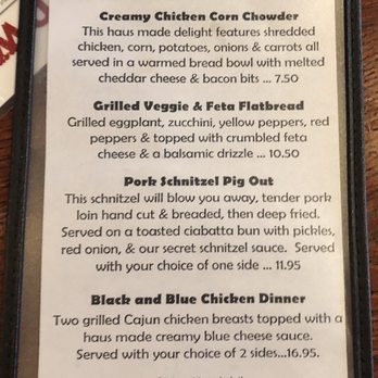 West End Ale Haus - Specials Menu - American Near Me - Bloomsburg, Pennsylvania West End Ale Haus - Specials Menu - American Near Me - Bloomsburg, Pennsylvania