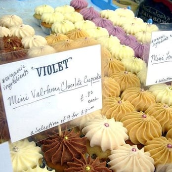 Violet Cakes - Gorgeous minicupcakes from Violet - Coffee & Tea Near Me - London, XGL