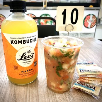 Basa Seafood Express - Kombucha $3.99 Fresh Fish Ceviche $6.00 - Seafood Near Me - San Francisco, California