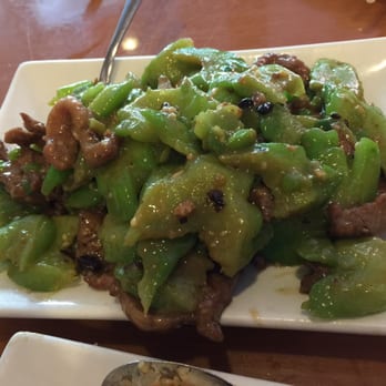 Cafe Hong Kong - Bitter Melon with Beef in Black Bean Sauce - Cantonese Near Me - New York, New York