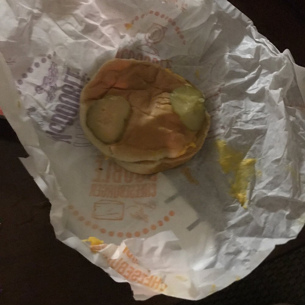 Thanks for the pickles and the crushed sandwich Thanks for the pickles and the crushed sandwich