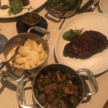Stripsteak - Filet Mignon , Hamakua Mushrooms, Aloun Farms Green Beans, Mac and Cheese - Steakhouses Near Me - Honolulu, Hawaii Stripsteak - Filet Mignon , Hamakua Mushrooms, Aloun Farms Green Beans, Mac and Cheese - Steakhouses Near Me - Honolulu, Hawaii