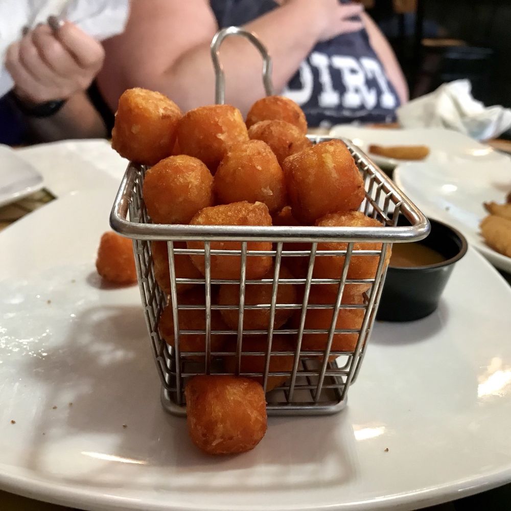 Luckey Junction - a basket of fried donuts on a plate - American Near Me - Luckey, Ohio Luckey Junction - a basket of fried donuts on a plate - American Near Me - Luckey, Ohio