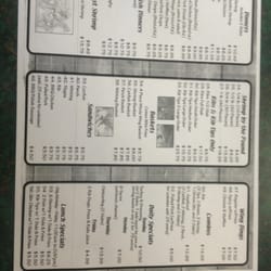 Chips Fish & Shrimp - Menu side 2 of 2