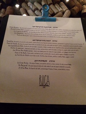 Menu photo 1 Ruca Bar Santiago, RM