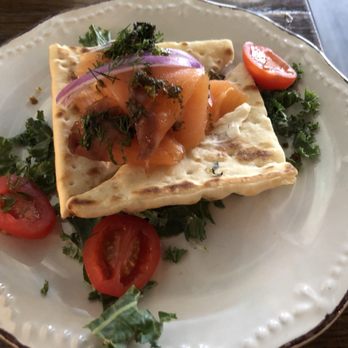 Bea - Smoked salmon on pita - Cocktail Bars Near Me - New York, New York Bea - Smoked salmon on pita - Cocktail Bars Near Me - New York, New York
