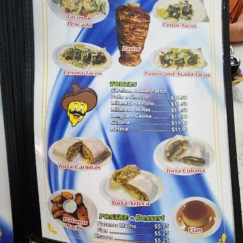 El Habanero - Menu 2. - Mexican Near Me - Tustin, California