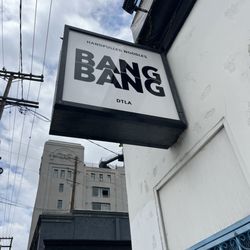 Bang Bang Noodles - Outside sign.