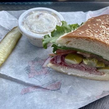 Heidi's Brooklyn Deli - Club w/ turkey, ham & roast beef on an Italian hoagie. - Delis Near Me - Auburn, Maine
