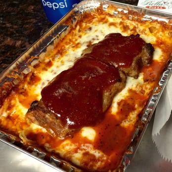 Bella Pizza - 1/2 Rack = 6 ribs on spaghetti with meat sauce :)* - Pizza Near Me - Burnaby, British Columbia Bella Pizza - 1/2 Rack = 6 ribs on spaghetti with meat sauce :)* - Pizza Near Me - Burnaby, British Columbia