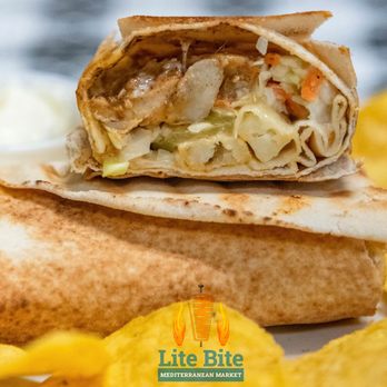 Lite Bite - Chicken Tawouk Sandwich - Mediterranean Near Me - Lubbock, Texas