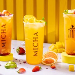 Top pick of Micha Signature Fruit Tea: Lady Rose, Mangorange, Micha House Fruit Tea