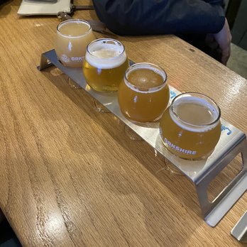 Oakshire Brewing Public House - Beer flight - Breweries Near Me - Eugene, Oregon