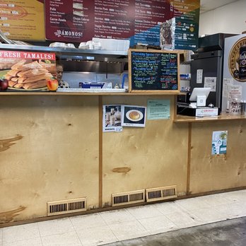 Amonos Mexican Kitchen - the counter and menus - Mexican Near Me - Duvall, Washington