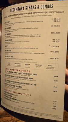 Menu photo 4 LongHorn Steakhouse Chandler, AZ