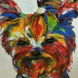 Home Goods - Dog art..so cool