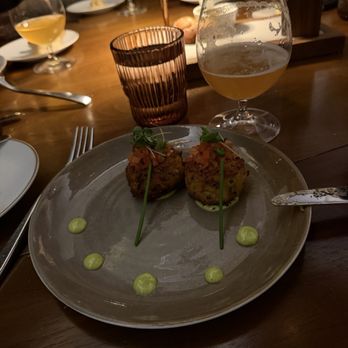 CUT by Wolfgang Puck - Maryland Blue Crab Cakes - Steakhouses Near Me - Las Vegas, Nevada CUT by Wolfgang Puck - Maryland Blue Crab Cakes - Steakhouses Near Me - Las Vegas, Nevada
