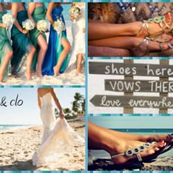 SPAtacular Skincare Health & Wellness Center - Bridal fibi & clo sandals for the perfect beach wedding!