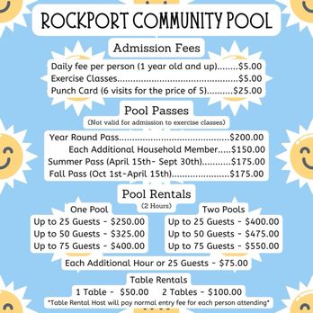 Rockport Community Pool - Swimming Pools Near Me - Rockport, Texas Rockport Community Pool - Swimming Pools Near Me - Rockport, Texas