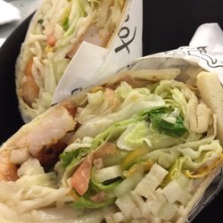 Tossed - Thailand Salad in wraps
