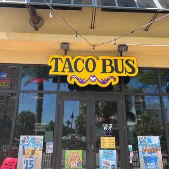 Taco Bus - Outside - Food Trucks Near Me - Clearwater, Florida Taco Bus - Outside - Food Trucks Near Me - Clearwater, Florida