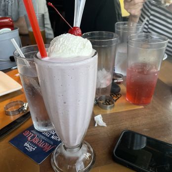 Ford's Garage Florence - strawberry milkshake - Burgers Near Me - Florence, Kentucky