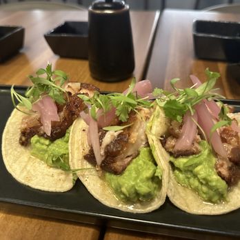 Noe Sushi Bar - Pork Tacos - Sushi Bars Near Me - South Miami, Florida