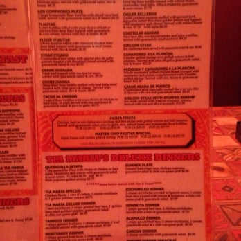 Tia Maria's - Menu - Mexican Near Me - Houston, Texas Tia Maria's - Menu - Mexican Near Me - Houston, Texas
