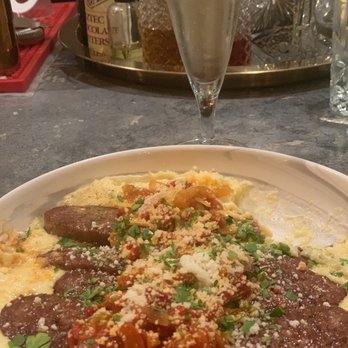 Noto - Sausage and polenta dish - Pizza Near Me - St. Peters, Missouri Noto - Sausage and polenta dish - Pizza Near Me - St. Peters, Missouri